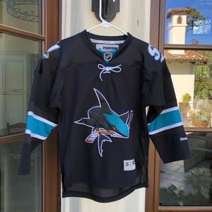 Boys San Jose Sharks mesh Jersey